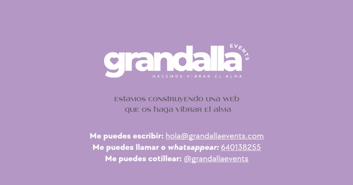 Grandalla Events — wedding